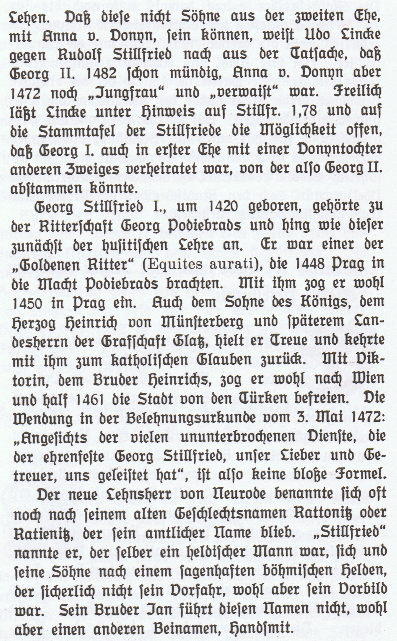 Georg I Text rechts